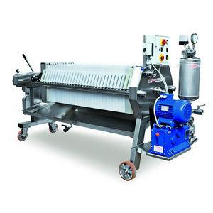 plate and frame filter press / manual / for wine