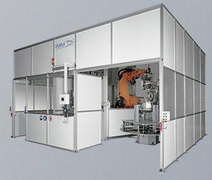 robotic surfacing cell / polishing / deburring / milling