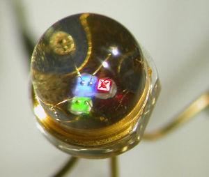 colored LED / SMD / subminiature / round