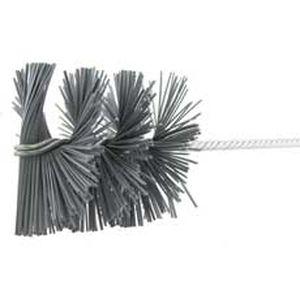 cylindrical spiral brush / abrasive / silicon carbide