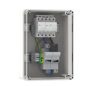 type 1 surge protector / single-pole / DIN rail / low-voltage