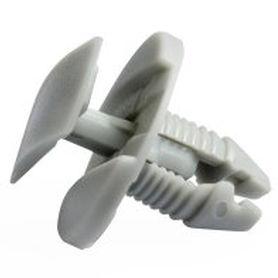 flat-head rivet / plastic / locking / disassemblable