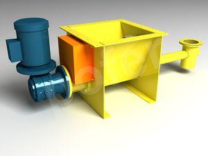 single-screw feeder / continuous / powder / for granulates