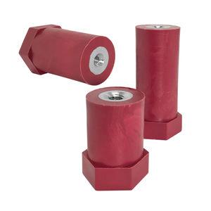 insulation stud / threaded / polyamide / screw-in