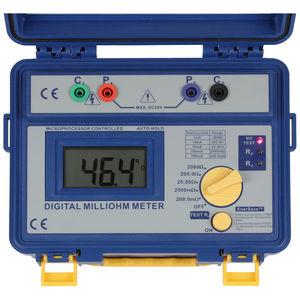 milliohmmeter / digital / portable / 4-wire