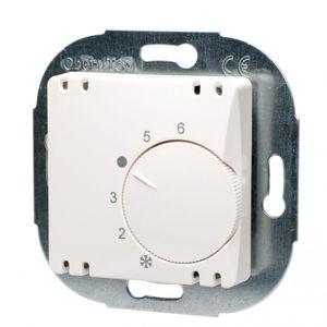 adjustable thermostat / room / bimetallic / contact