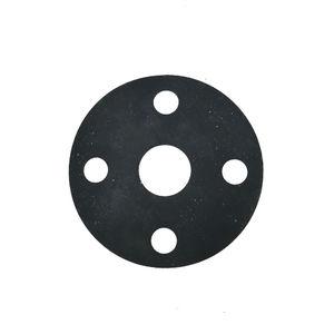 flat gasket / round / EPDM / flange