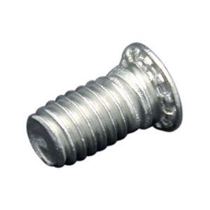 threaded stud / metal / crimp-on / self-cleaning