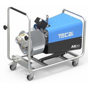 air compressor / on casters / rotary vane / low-noise