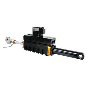 linear actuator / hydraulic / double-rod / compact