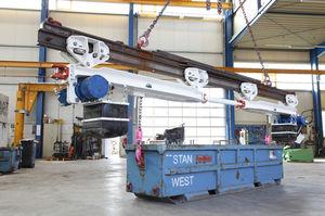 industrial lifting beam / hydraulic / single-girder