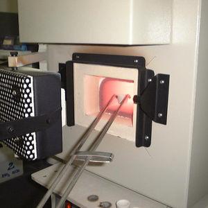 analysis oven / cupellation / chamber / laboratory