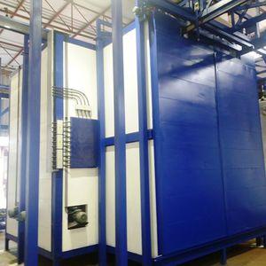 powder coating oven / chamber / infrared