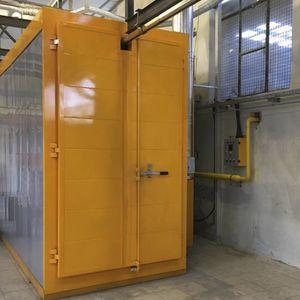 powder coating oven / chamber / tunnel / electric