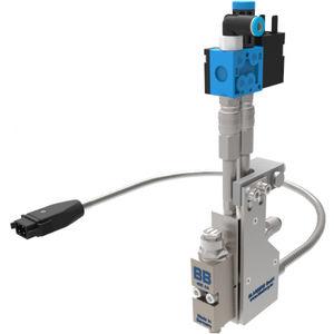 hot melt glue application head / dot / bead