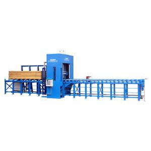 cut-off saw / wood / fully automatic / vertical