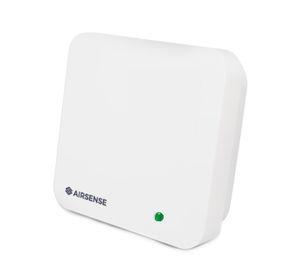 wall-mounted air quality sensor / indoor / CO2 / temperature