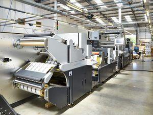 rotogravure printing machine / digital / multi-color / for labels