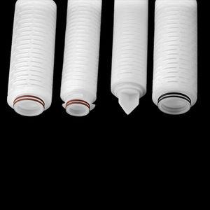 liquid filter / cartridge / pleated / high-efficiency