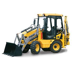 rigid backhoe loader / mini