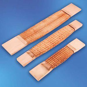 electrical power supply connector / rectangular / copper / flexible