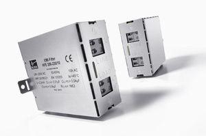 low-pass electronic filter / active / RFI / DIN rail