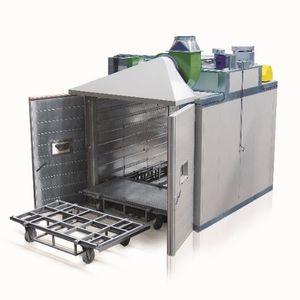 drying oven / polymerization / resin curing / heating