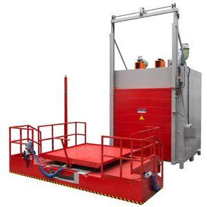 drying oven / curing / hardening / polymerization