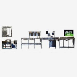 bottle packaging line / for vials