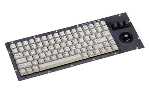 panel-mount keyboard / with trackball / compact / OEM