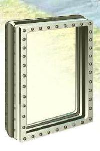 canvas pipe expansion joint / square / screw-in / exhaust