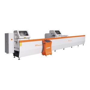 circular sawing machine / miter / for plastics / for steel