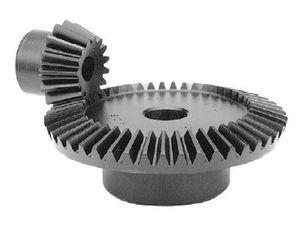 conical gear / straight-toothed / hub