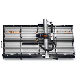 vertical sawing machine / panel / for plastics