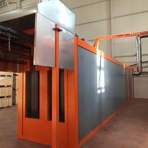 tunnel oven / curing / powder coating