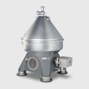 centrifugal separator / liquid / automatic / for the beverage industry