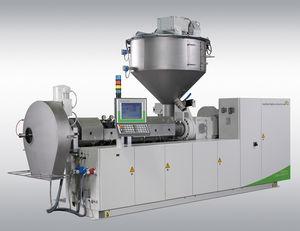 pelletizing extrusion line / for PP / for PVC / for PET