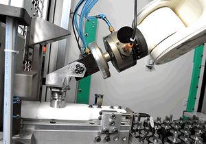 robotic loading cell / unloading / measurement / for machine tools