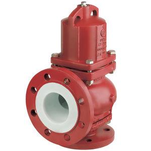 steam safety valve / flange