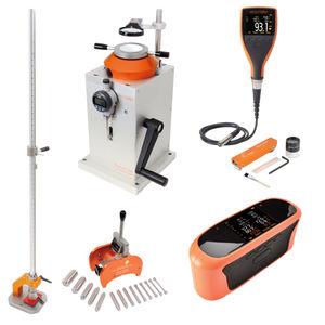 coating test kit / for powders / surface