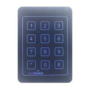 glass keypad / waterproof / rugged / piezoelectric