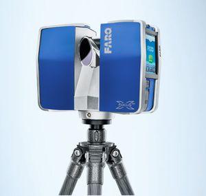 3D laser scanner / for spatial imaging and surveying