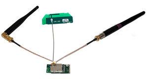 telemetry antenna / PCB / VHF / integrated