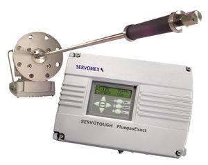 gas analyzer / oxygen / carbon monoxyde / temperature