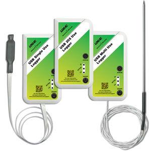 temperature data-logger / USB / with LED display / for food applications