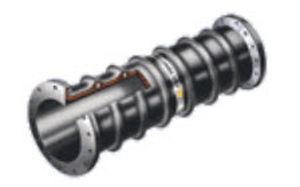 rubber hose / smooth / flange