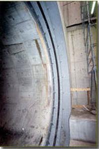 flat seal / for tunnels