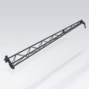 wall-mounted jib crane / for construction equipment