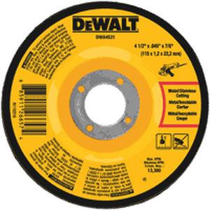 metal cutting disc / for manual grinders / fiberglass-reinforced