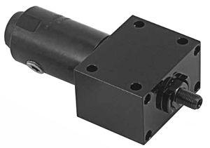 single-phase gear-motor / pneumatic vane / coaxial